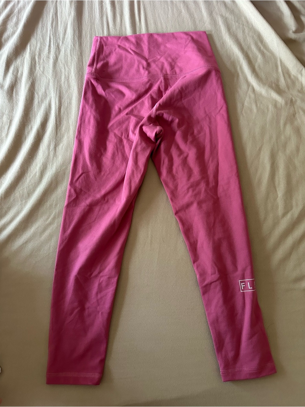 Fleo Pink High-Waist capri Leggings